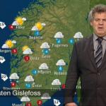 Norwegian Meteorologist Kristen Gislefoss 