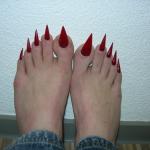 sharp toenails