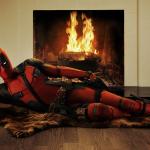 deadpool laying down