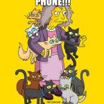 Crazy Cat Lady | ANSWER THE PHONE!!! | image tagged in crazy cat lady | made w/ Imgflip meme maker