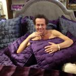 richard simmons in bed meme