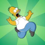 Homer Happy Jump