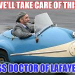 auto | YUP WE'LL TAKE CARE OF THIS TOO; GLASS DOCTOR OF LAFAYETTE | image tagged in auto | made w/ Imgflip meme maker