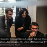 Macron, El Khomri et Valls