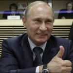 Putin Smile Thumbs Up