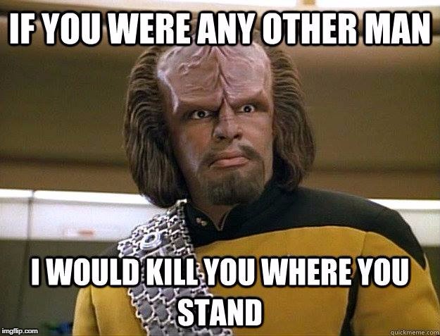worf | . | image tagged in worf | made w/ Imgflip meme maker