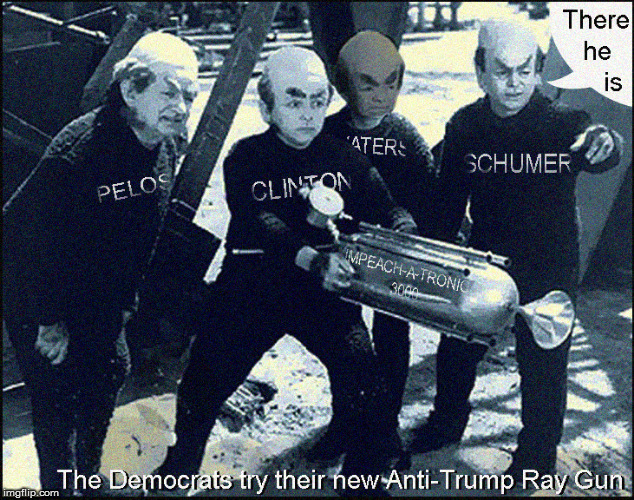 The Democrats unveil their new Anti-TRUMP weapon | image tagged in democrats,political meme,politics lol,funny memes,libtards,lol so funny | made w/ Imgflip meme maker