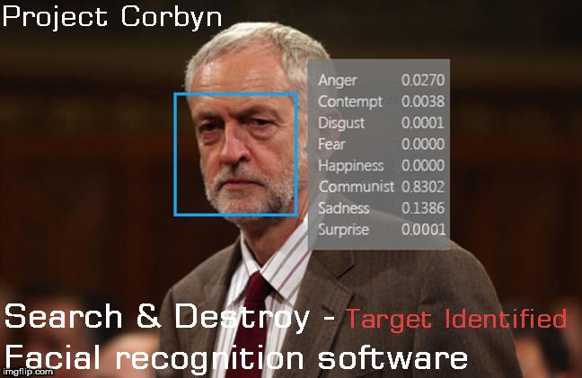 Corbyn communist | image tagged in corbyn communist facial recognition software | made w/ Imgflip meme maker