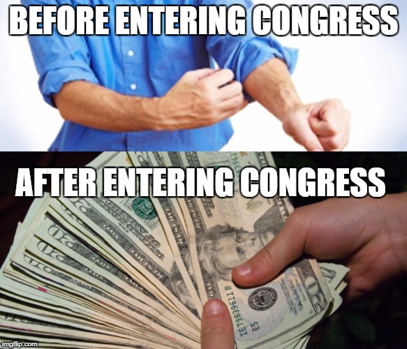 BEFORE ENTERING CONGRESS AFTER ENTERING CONGRESS | made w/ Imgflip meme maker