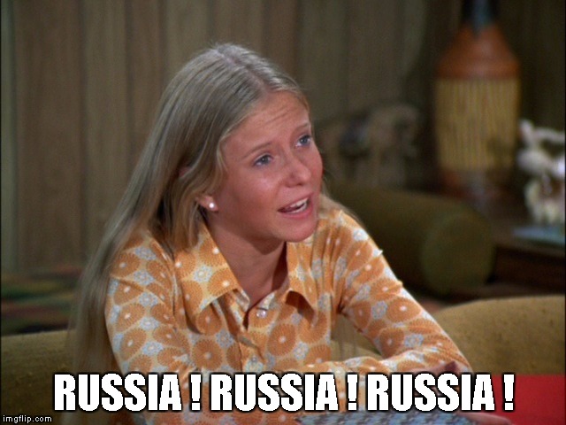 RUSSIA ! RUSSIA ! RUSSIA ! | image tagged in trump,russia | made w/ Imgflip meme maker