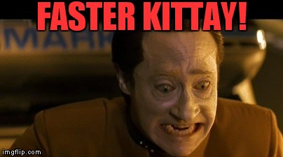 FASTER KITTAY! | made w/ Imgflip meme maker