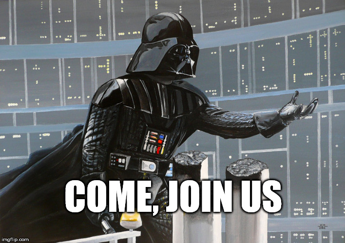 COME, JOIN US | made w/ Imgflip meme maker