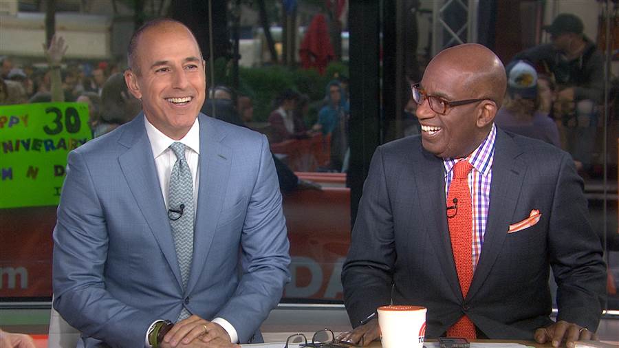 Matt Lauer & Al Roker Blank Meme Template