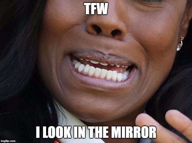 TFW | TFW; I LOOK IN THE MIRROR | image tagged in tfw,meme,memes,funny,mirror,look | made w/ Imgflip meme maker