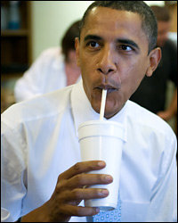 Obama Refreshment Blank Meme Template