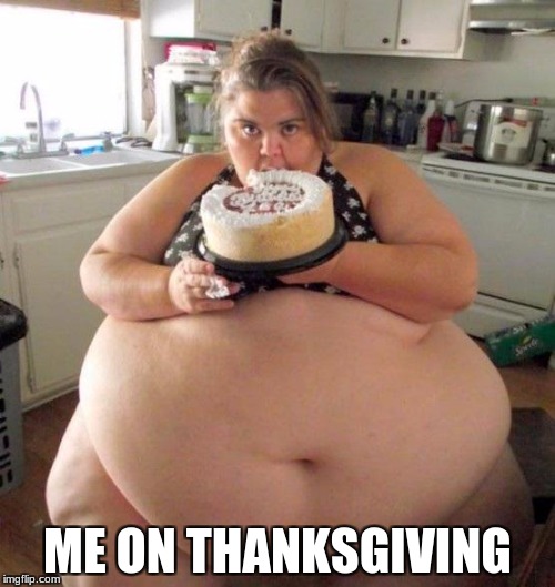 Too much food | ME ON THANKSGIVING | image tagged in too much food | made w/ Imgflip meme maker