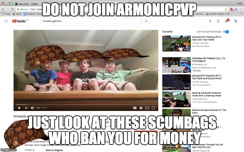 armonicpvp is shit | DO NOT JOIN
ARMONICPVP; JUST LOOK AT THESE SCUMBAGS 
WHO BAN YOU FOR MONEY | image tagged in shit | made w/ Imgflip meme maker