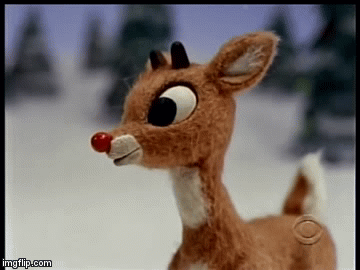 rudolf | image tagged in gifs,christmas | made w/ Imgflip video-to-gif maker