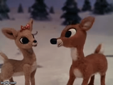 rudolf | image tagged in gifs,christmas | made w/ Imgflip video-to-gif maker