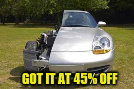 GOT IT AT 45% OFF | made w/ Imgflip meme maker