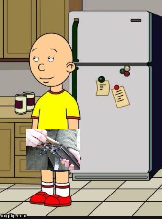 UNGROUND CAILLOU | image tagged in unground caillou | made w/ Imgflip meme maker