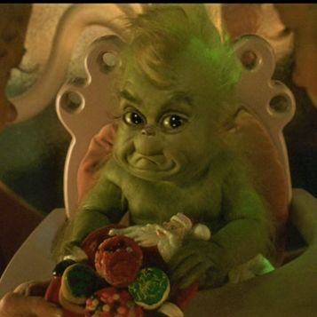 High Quality Baby Grinch Blank Meme Template