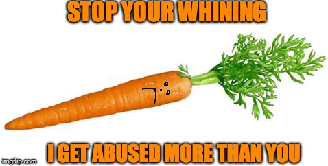 STOP YOUR WHINING I GET ABUSED MORE THAN YOU | made w/ Imgflip meme maker