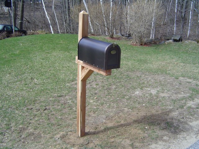 High Quality Mailbox side panel  Blank Meme Template