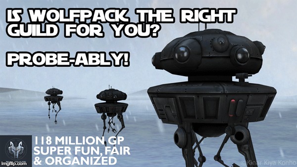Probe-ably! | image tagged in star wars | made w/ Imgflip meme maker