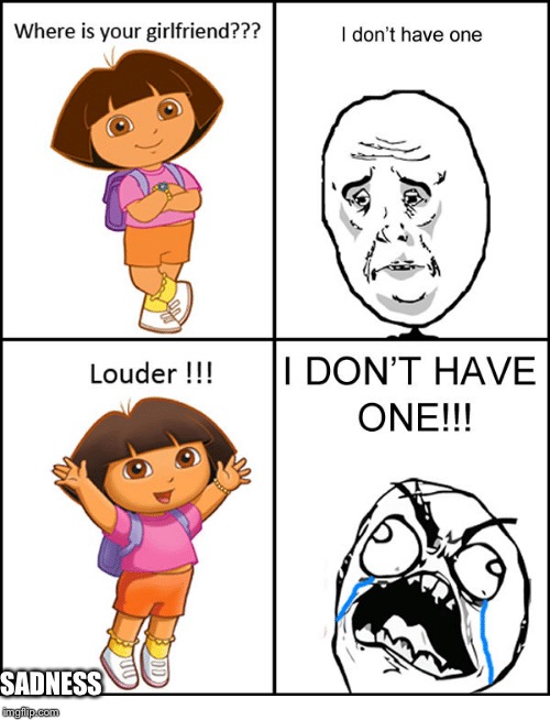Dora is cruel  | SADNESS | image tagged in memes,funny | made w/ Imgflip meme maker