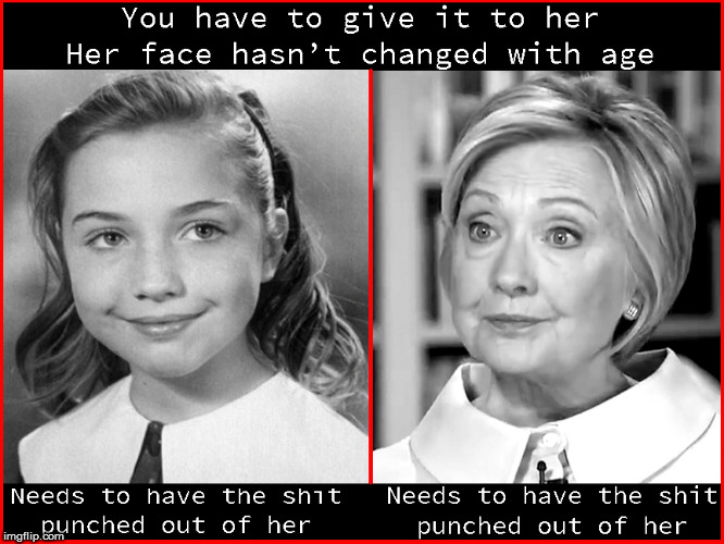 Hillary's face- as disgusting as that concept is---take a look---you'll like | image tagged in hillary clinton for jail 2016,current events,hillary clinton,lol so funny,politics lol,funny memes | made w/ Imgflip meme maker