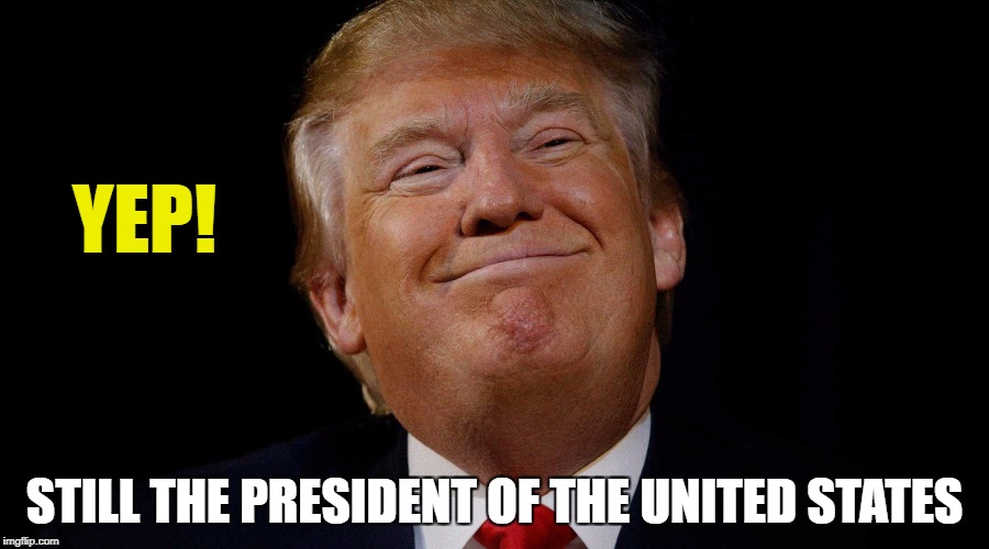 Watch this trigger snowflakes... | YEP! STILL THE PRESIDENT OF THE UNITED STATES | image tagged in trump 2016,trump,memes,politics | made w/ Imgflip meme maker