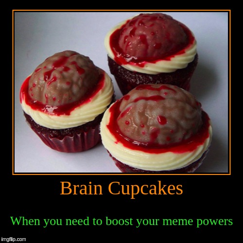 Food Week Nov 29 - Dec 5...A TruMooCereal Event | image tagged in funny,demotivationals,zombies,food week,cupcakes,memeing | made w/ Imgflip demotivational maker