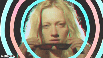 trippygirl | image tagged in gifs,crazy | made w/ Imgflip video-to-gif maker
