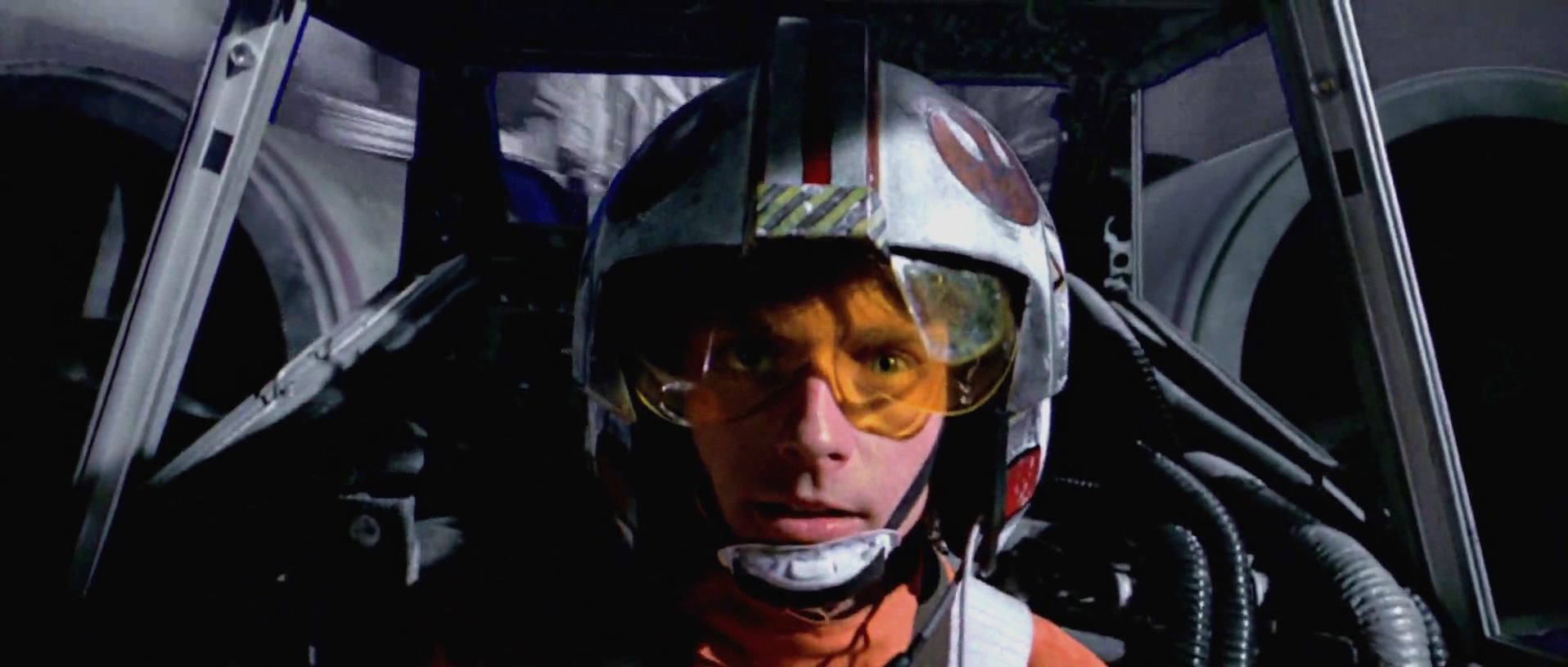 Luke Skywalker blowing up the Death Star Blank Meme Template