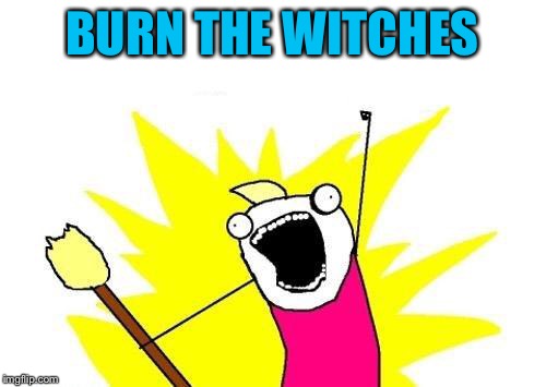 X All The Y Meme | BURN THE WITCHES | image tagged in memes,x all the y | made w/ Imgflip meme maker