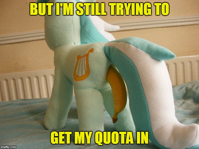 BUT I'M STILL TRYING TO GET MY QUOTA IN | made w/ Imgflip meme maker