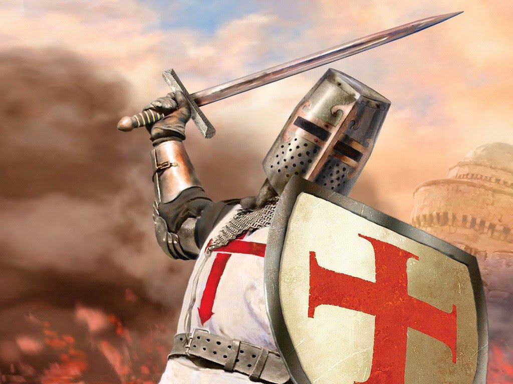 Templar knight Blank Meme Template