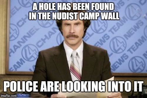 Ron Burgundy | POLICE ARE LOOKING INTO IT | image tagged in memes,ron burgundy | made w/ Imgflip meme maker