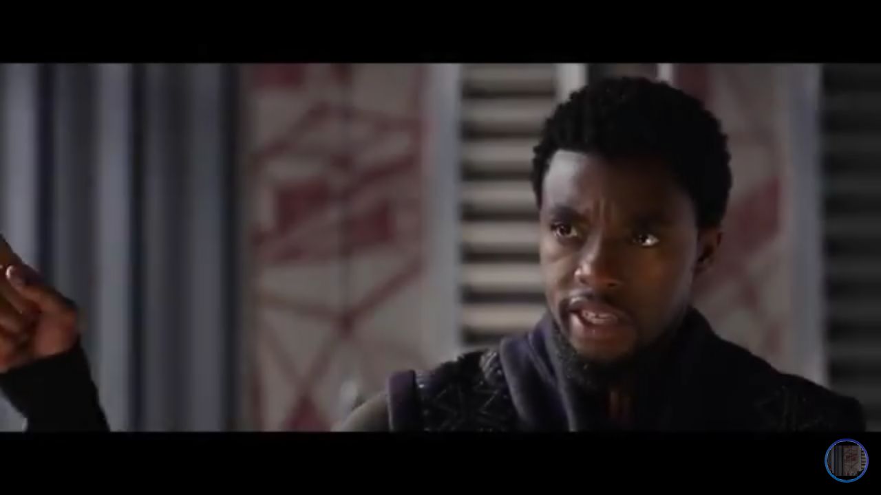 Black Panther - Get this man a shield Blank Meme Template