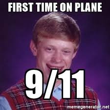 image tagged in bad luck brian,airplanes | made w/ Imgflip meme maker
