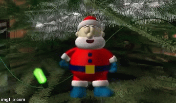 santawaiting | image tagged in gifs,christmas | made w/ Imgflip video-to-gif maker