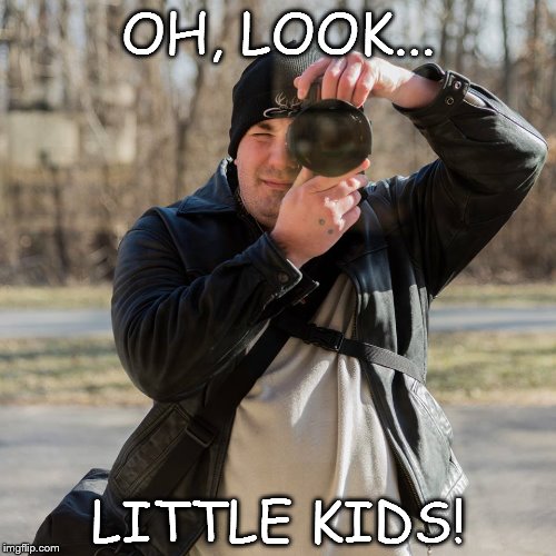 Anonymous | OH, LOOK... LITTLE KIDS! | image tagged in anonymous | made w/ Imgflip meme maker