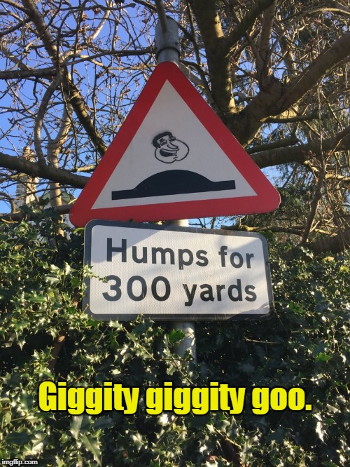 Hey,  Mike. Mike, Mike, Mike. Guess what day it is?  | Giggity giggity goo. | image tagged in funny sign,quagmire,hump,giggity | made w/ Imgflip meme maker