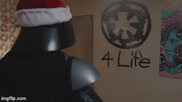 darthdog | image tagged in gifs,christmas | made w/ Imgflip video-to-gif maker