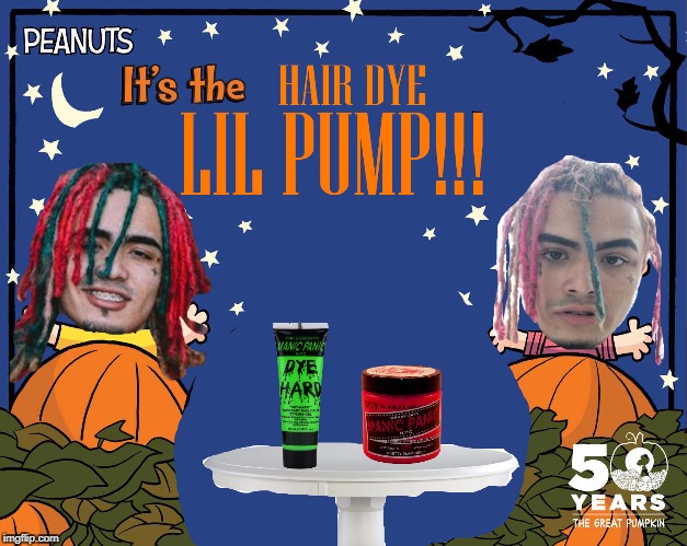 I photoshopped this myself too | image tagged in lil pump | made w/ Imgflip meme maker