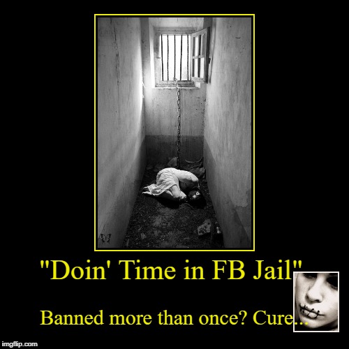 "Doin' Time in FB Jail" - Imgflip