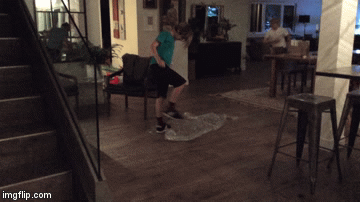 Trying not to laugh gif image