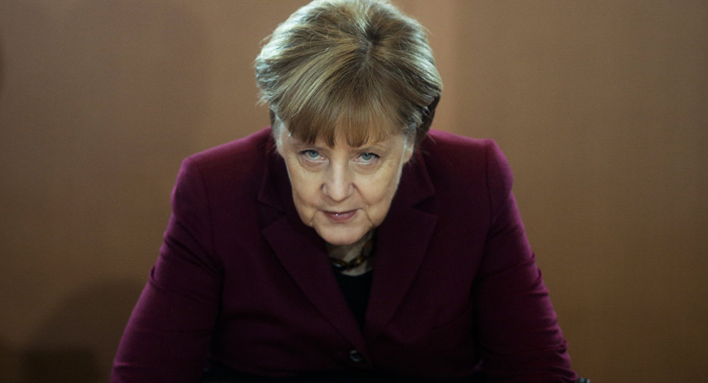 High Quality merkel challenge Blank Meme Template