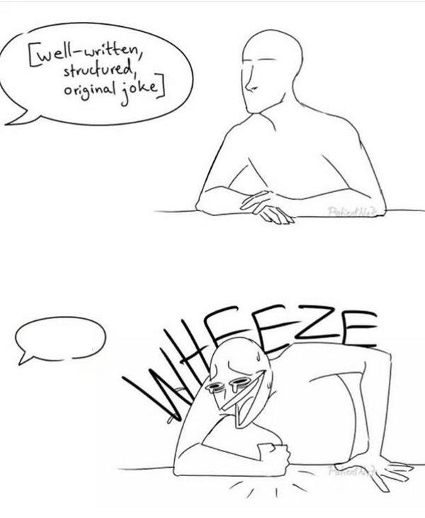 W H E E Z E Blank Meme Template
